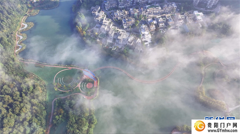 贵阳:晨雾缭绕 美如仙境(图9) 贵阳:晨雾缭绕 美如仙境(图9)