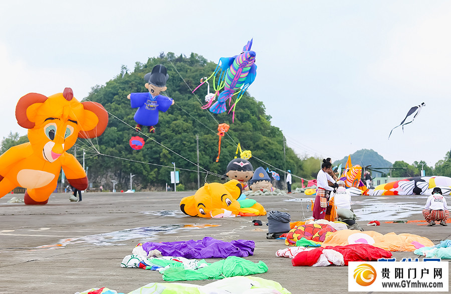 2024年贵阳白云国际风筝会暨全国风筝邀请赛举行(图11) 2024年贵阳白云国际风筝会暨全国风筝邀请赛举行(图11)