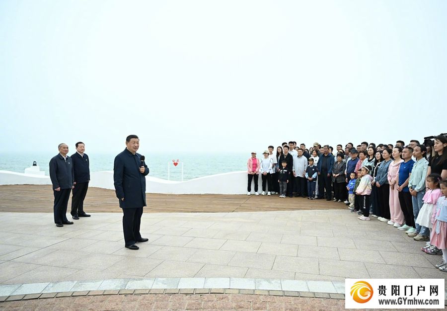 习近平在山东日照市考察调研(图8) 习近平在山东日照市考察调研(图8)