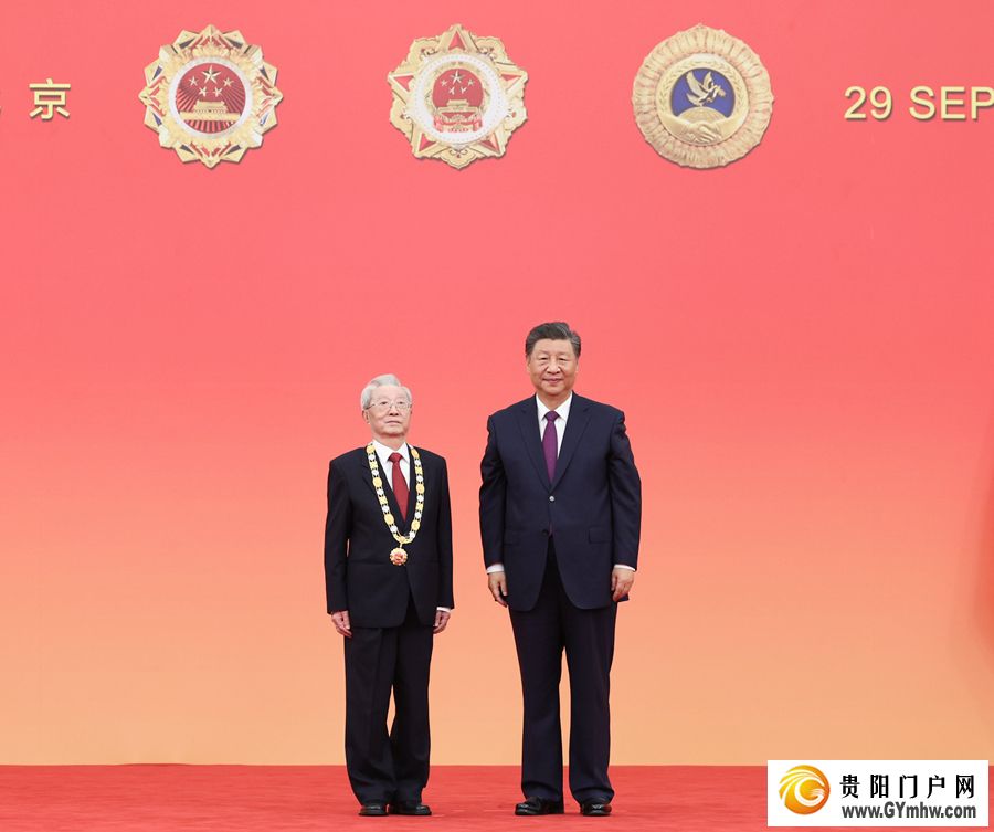 中华人民共和国国家勋章和国家荣誉称号颁授仪式在京隆重举行(图22) 中华人民共和国国家勋章和国家荣誉称号颁授仪式在京隆重举行(图22)